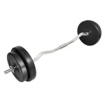 vidaXL Bară ondulată cu greutăți, 30 kg vidaXL Bară ondulată cu greutăți, 30 kg