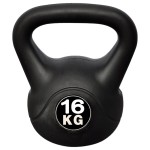 vidaXL Greutate tip bilă cu mâner Kettlebell, 16 kg vidaXL Greutate tip bilă cu mâner Kettlebell, 16 kg