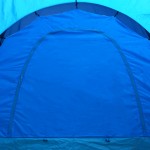 vidaXL Cort camping textil, 9 persoane, albastru închis și albastru vidaXL Cort camping textil, 9 persoane, albastru închis și albastru