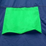 vidaXL Cort camping din material textil, 9 persoane, albastru și verde vidaXL Cort camping din material textil, 9 persoane, albastru și verde