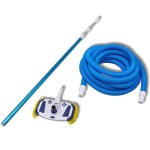 Set curățare piscină vacuum cu tub telescopic și furtun Set curățare piscină vacuum cu tub telescopic și furtun