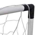 Set porți mini de fotbal pentru copii din plasă, 2 buc., 91,5x48x61 cm Set porți mini de fotbal pentru copii din plasă, 2 buc., 91,5x48x61 cm