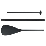 vidaXL Set placă stand up paddle SUP surf gonflabilă, albastru și alb