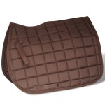 Set echitație cu șa 40,6 cm din piele naturală, Maro Set echitație cu șa 40,6 cm din piele naturală, Maro