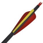 Săgeți standard arc recurv 30" 0,76 cm carbon 12 buc. Săgeți standard arc recurv 30" 0,76 cm carbon 12 buc.