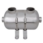 Schimbător de căldură pentru piscină 292 x 134 mm 28 kW Schimbător de căldură pentru piscină 292 x 134 mm 28 kW