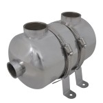 Schimbător de căldură pentru piscină 292 x 134 mm 28 kW Schimbător de căldură pentru piscină 292 x 134 mm 28 kW