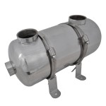 Schimbător de căldură pentru piscină 355 x 134 mm 40 kW Schimbător de căldură pentru piscină 355 x 134 mm 40 kW