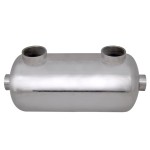 Schimbător de căldură pentru piscină 355 x 134 mm 40 kW Schimbător de căldură pentru piscină 355 x 134 mm 40 kW