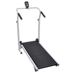 vidaXL Mini bandă de alergat pliabilă, negru, 93 x 36 cm vidaXL Mini bandă de alergat pliabilă, negru, 93 x 36 cm