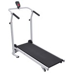 vidaXL Mini bandă de alergat pliabilă, negru, 93 x 36 cm vidaXL Mini bandă de alergat pliabilă, negru, 93 x 36 cm