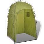 vidaXL Cort pentru duș/toaletă/garderobă, verde vidaXL Cort pentru duș/toaletă/garderobă, verde