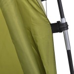 vidaXL Cort pentru duș/toaletă/garderobă, verde vidaXL Cort pentru duș/toaletă/garderobă, verde