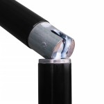 vidaXL Umbrelă pentru pescuit, verde, 240x210 cm