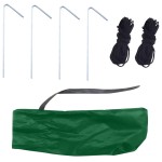 vidaXL Umbrelă pentru pescuit, 300 x 240 cm, verde vidaXL Umbrelă pentru pescuit, 300 x 240 cm, verde
