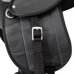 vidaXL Set șa ponei 10", negru vidaXL Set șa ponei 10", negru
