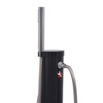 vidaXL Duș solar, 8 L, PVC și oțel vidaXL Duș solar, 8 L, PVC și oțel