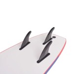 vidaXL Placă de surf, albastru și roșu, 170 cm vidaXL Placă de surf, albastru și roșu, 170 cm