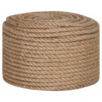 vidaXL Frânghie din iută 100% 12 mm 100 m vidaXL Frânghie din iută 100% 12 mm 100 m