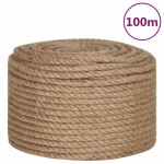vidaXL Frânghie din iută 100% 14 mm 100 m vidaXL Frânghie din iută 100% 14 mm 100 m