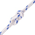 vidaXL Frânghie marinărească din polipropilenă 6 mm 100 m, alb vidaXL Frânghie marinărească din polipropilenă 6 mm 100 m, alb