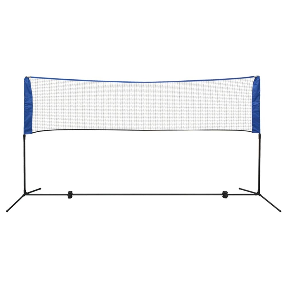 vidaXL Set fileu de badminton, cu fluturași, 300x155 cm