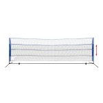 vidaXL Set fileu de badminton, cu fluturași, 500x155 cm vidaXL Set fileu de badminton, cu fluturași, 500x155 cm