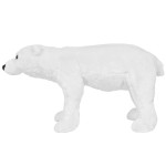 vidaXL Urs polar din pluș de jucărie în picioare, alb, XXL vidaXL Urs polar din pluș de jucărie în picioare, alb, XXL