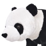 vidaXL Urs panda de jucărie din pluș în picioare, alb și negru, XXL vidaXL Urs panda de jucărie din pluș în picioare, alb și negru, XXL