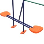 vidaXL Set de leagăne cu 4 locuri, portocaliu vidaXL Set de leagăne cu 4 locuri, portocaliu