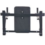 vidaXL Aparat exerciții triceps și abdomen, montare pe perete, negru