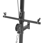 vidaXL Aparat sală de fitness domiciliu, montare pe perete, cu 2 scripeți vidaXL Aparat sală de fitness domiciliu, montare pe perete, cu 2 scripeți