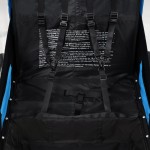 vidaXL Remorcă bicicletă & cărucior copii 2-în-1, albastru și gri vidaXL Remorcă bicicletă & cărucior copii 2-în-1, albastru și gri