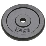 vidaXL Plăci de greutate, 4 buc., 4x7,5 kg, fontă vidaXL Plăci de greutate, 4 buc., 4x7,5 kg, fontă