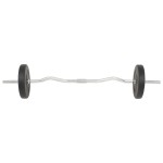 vidaXL Set de haltere și gantere 30 kg vidaXL Set de haltere și gantere 30 kg