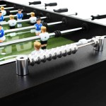 vidaXL Masă de fotbal, negru, 140 x 74,5 x 87,5 cm, oțel, 60 kg vidaXL Masă de fotbal, negru, 140 x 74,5 x 87,5 cm, oțel, 60 kg