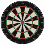 vidaXL Placă de darts profesională din sisal, cu 6 săgeți și bordură vidaXL Placă de darts profesională din sisal, cu 6 săgeți și bordură