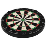 vidaXL Placă de darts profesională din sisal, cu dulap și 6 săgeți vidaXL Placă de darts profesională din sisal, cu dulap și 6 săgeți