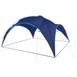 vidaXL Cort de petrecere cu arcadă, albastru închis, 450x450x265 cm vidaXL Cort de petrecere cu arcadă, albastru închis, 450x450x265 cm