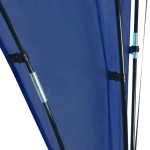 vidaXL Cort de petrecere cu arcadă, albastru închis, 450x450x265 cm vidaXL Cort de petrecere cu arcadă, albastru închis, 450x450x265 cm