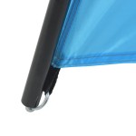 vidaXL Cort de piscină, albastru, 660x580x250 cm, țesătură vidaXL Cort de piscină, albastru, 660x580x250 cm, țesătură