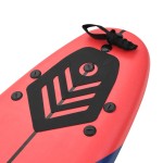 vidaXL Placă de surf, 170 cm, model dungi vidaXL Placă de surf, 170 cm, model dungi