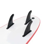 vidaXL Placă de surf, 170 cm, model dungi vidaXL Placă de surf, 170 cm, model dungi