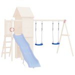 vidaXL Leagăne cu frânghii, 2 buc., albastru, 37x15 cm, polietilenă