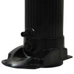 vidaXL Duș solar pliabil, negru, 214 cm, 23 L vidaXL Duș solar pliabil, negru, 214 cm, 23 L