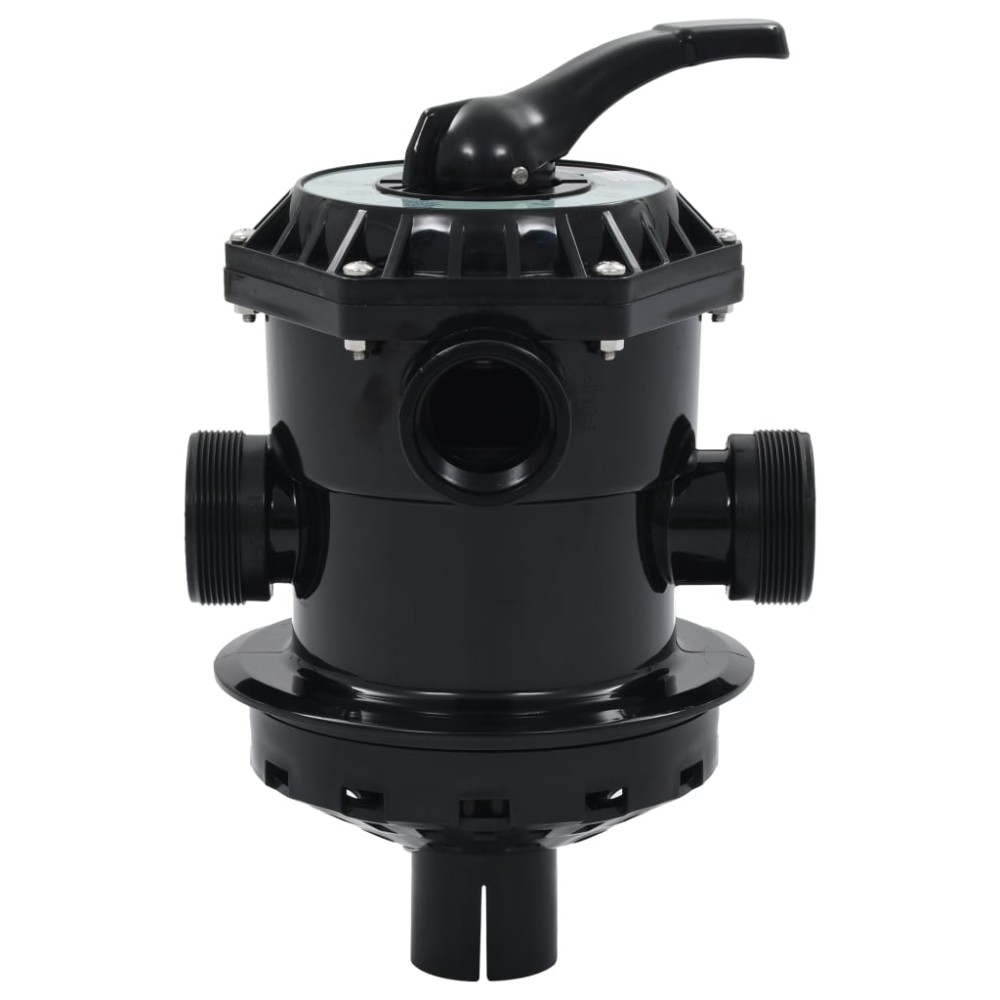 vidaXL Supapă multiport pentru filtre cu nisip ABS 1,5" 6 căi