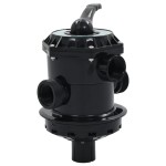 vidaXL Supapă multiport pentru filtre cu nisip ABS 1,5" 6 căi vidaXL Supapă multiport pentru filtre cu nisip ABS 1,5" 6 căi