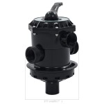 vidaXL Supapă multiport pentru filtre cu nisip ABS 1,5" 6 căi vidaXL Supapă multiport pentru filtre cu nisip ABS 1,5" 6 căi