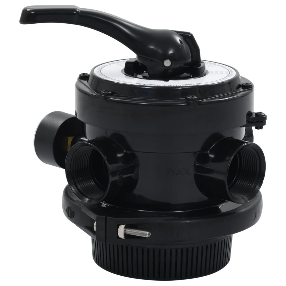 vidaXL Supapă multiport pentru filtre cu nisip ABS 1,5" 4 căi