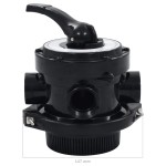 vidaXL Supapă multiport pentru filtre cu nisip ABS 1,5" 4 căi vidaXL Supapă multiport pentru filtre cu nisip ABS 1,5" 4 căi